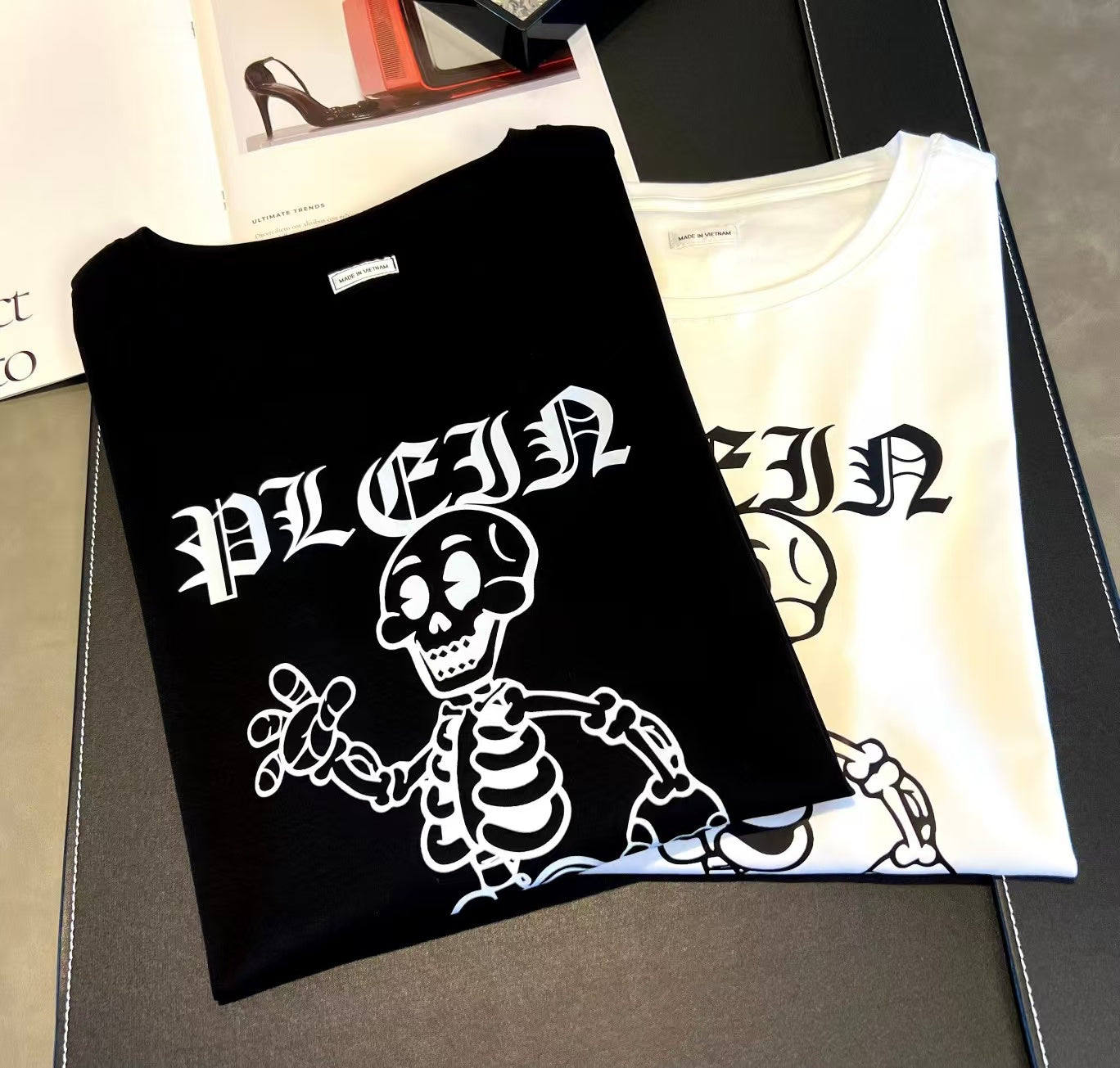 Herr Långärmad T-shirt Rund Hals 100% Bomull-4