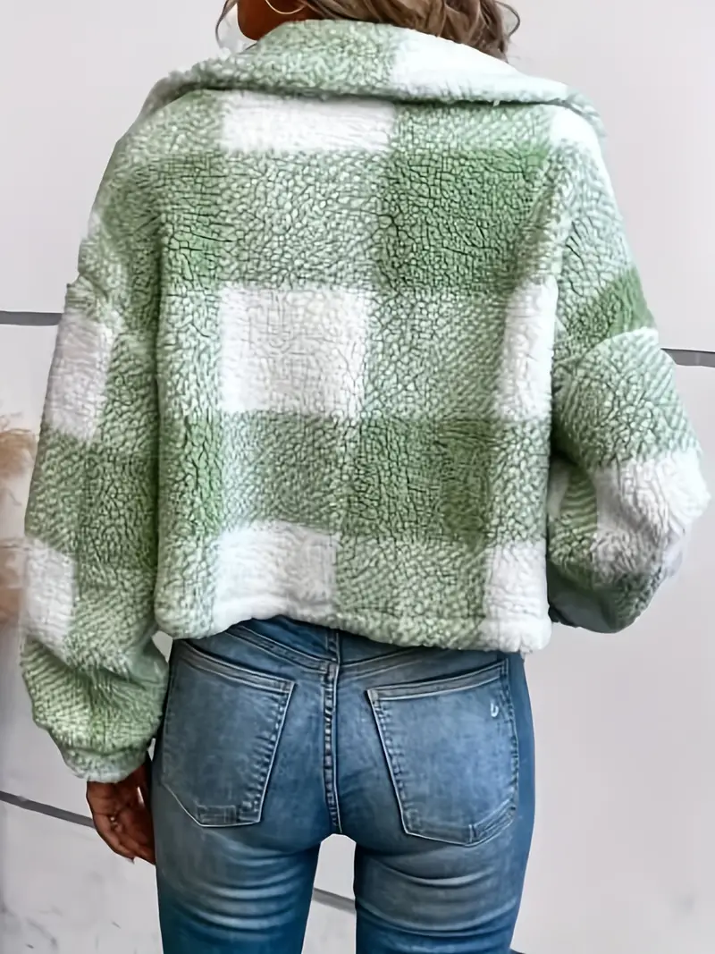 Dam Vinterjacka Avslappnad Polyester Vattenavvisande-2