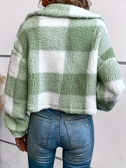 Dam Vinterjacka Avslappnad Polyester Vattenavvisande-2