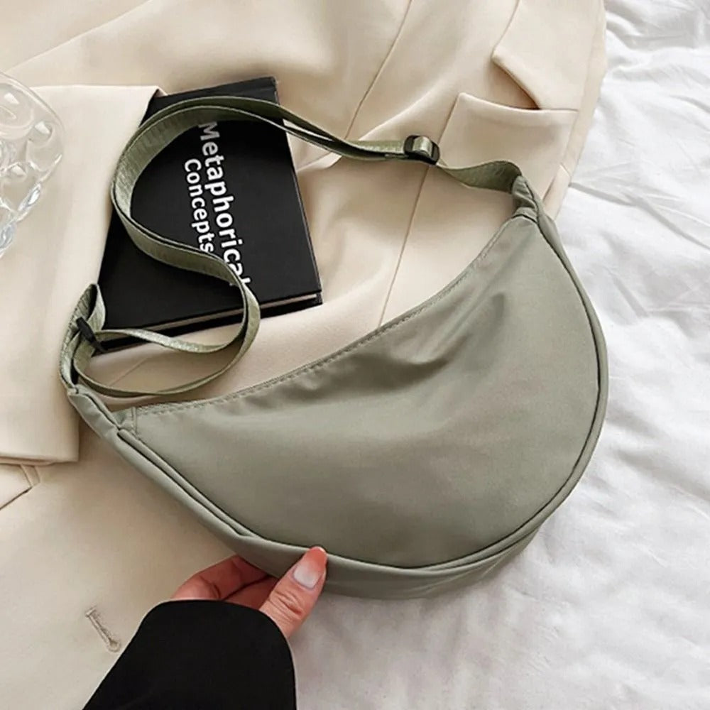 Dam Axelväska Justerbar Rem Rymlig Syntetisk Design-4