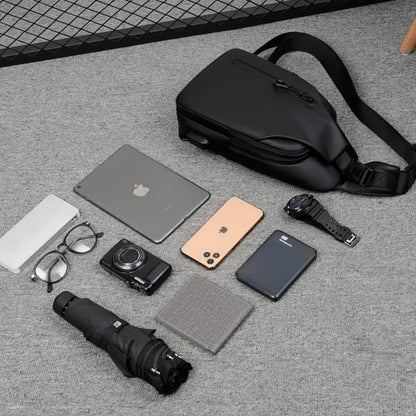 Unisex Axelväska Multifunktionell Hållbart Material-6