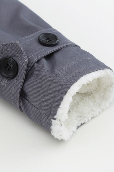 Dam Kappa Sammet Klassisk Design med Revers-4