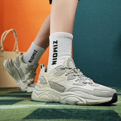 Variant image for Herrskor Chunky Sneakers Andningsbart Nät Textil Syntet-23