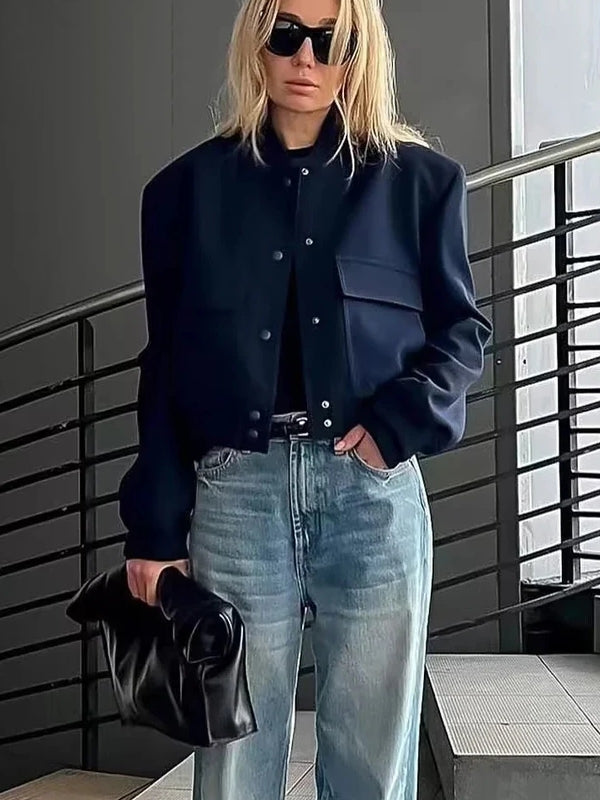 Variant image for Damjacka Långärmad Zipjacka Urban Bomber Polyester-13