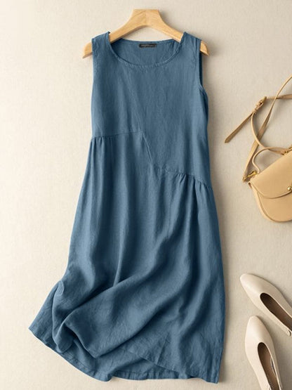 Variant image for Dam Klänning Midi Oversize Bomull-9