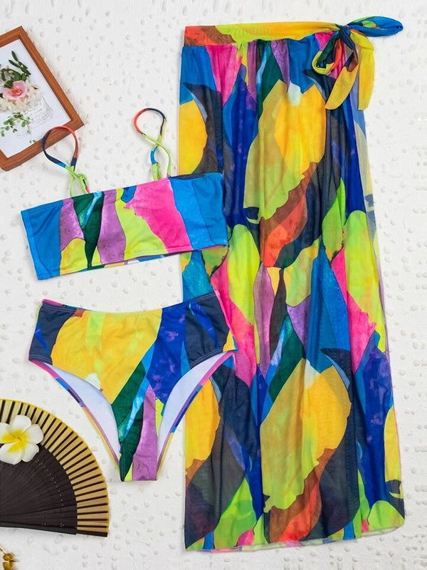 Variant image for Baddräkt Dam Tredelad Bikini Set Bomull och Spandex-21