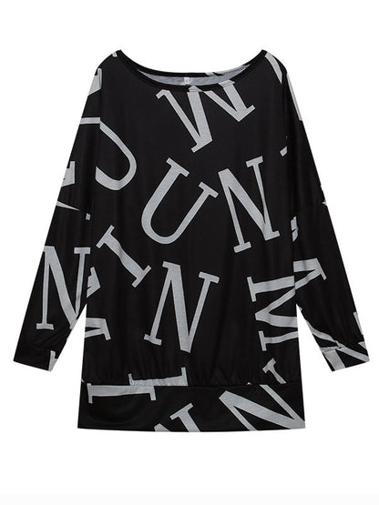 Dam Axellös Blus Långa Ärmar Asymmetrisk Polyester-4