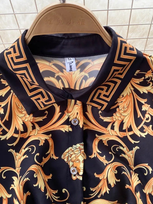 Fina Dam Klänningar A-Linje Midi Klänning Bomull Polyester-4