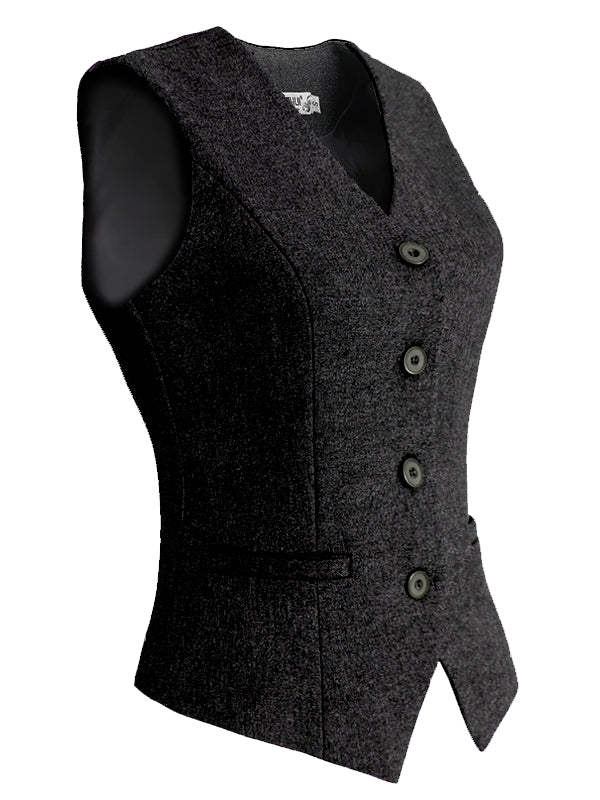 Damjacka V-ringning Professionell Polyester för Dam-2
