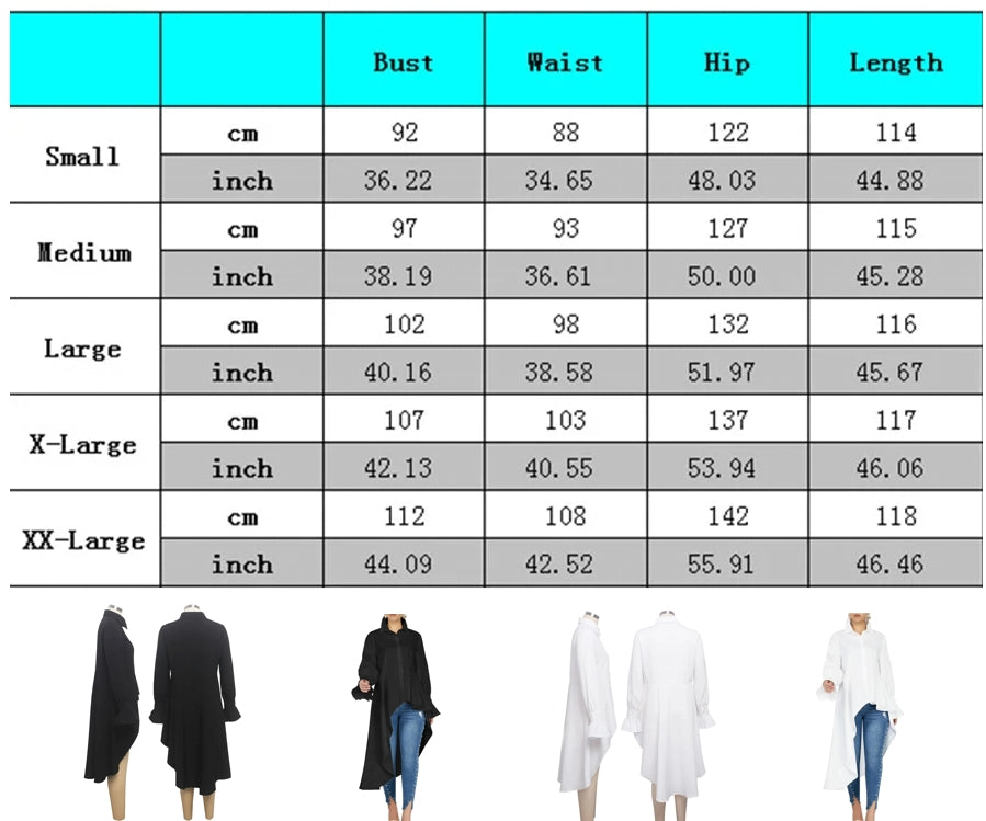 Dam Asymmetrisk Topp Elegant Polyester-6