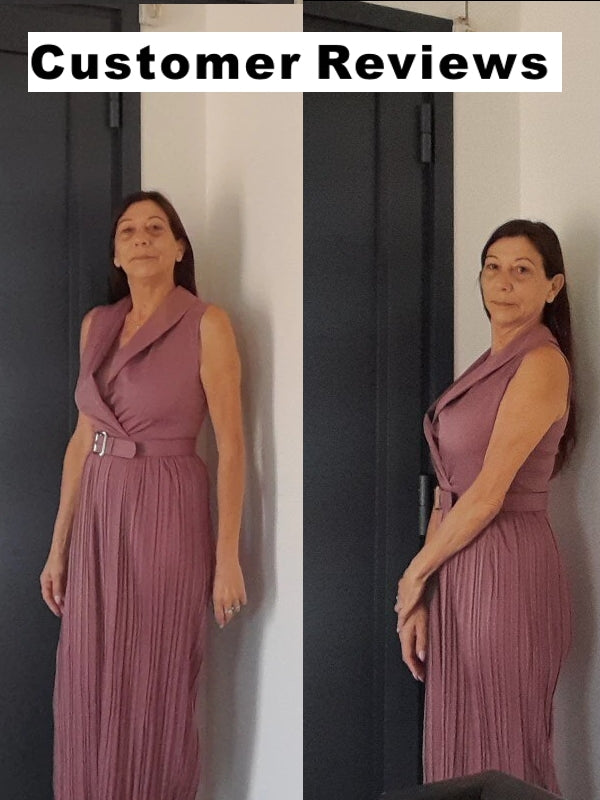 Kvinnors Bredbyxor Hög Midja Polyester-4