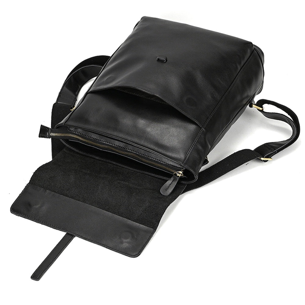 Unisex Ryggsäck Läder Kompakt Design-3