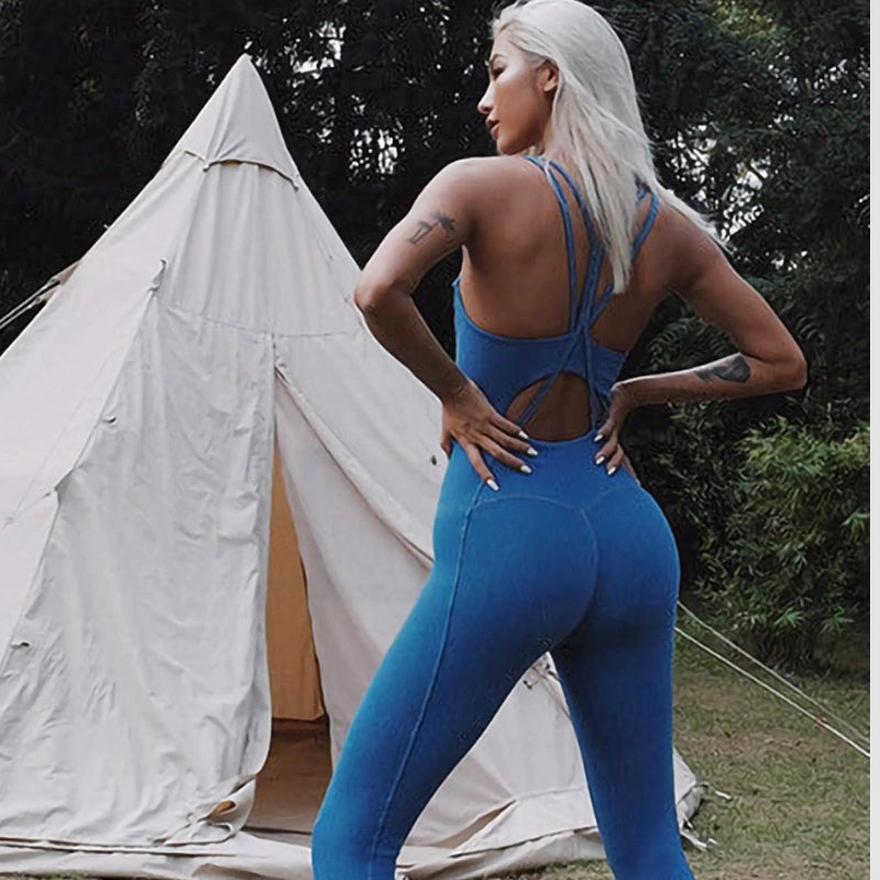 Variant image for Dam Bodysuit Sportig Ärmlös Elastisk Bomull-5