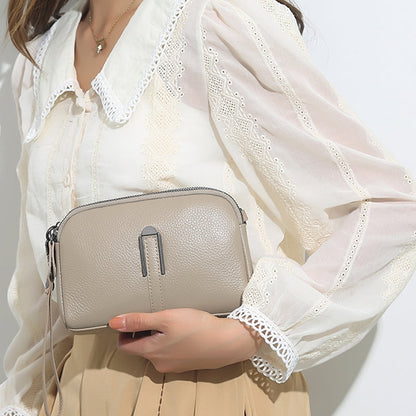 Variant image for Dam Axelväska Riktigt Läder Justerbar Axelrem-3