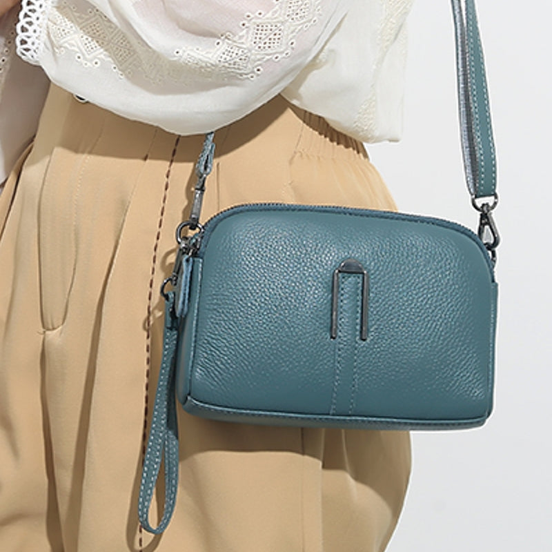 Variant image for Dam Axelväska Riktigt Läder Justerbar Axelrem-2