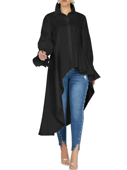 Variant image for Dam Asymmetrisk Topp Elegant Polyester-1