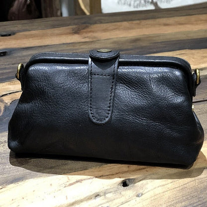 Variant image for Dam Mini Axelväska Skinn med Metallkedja-4