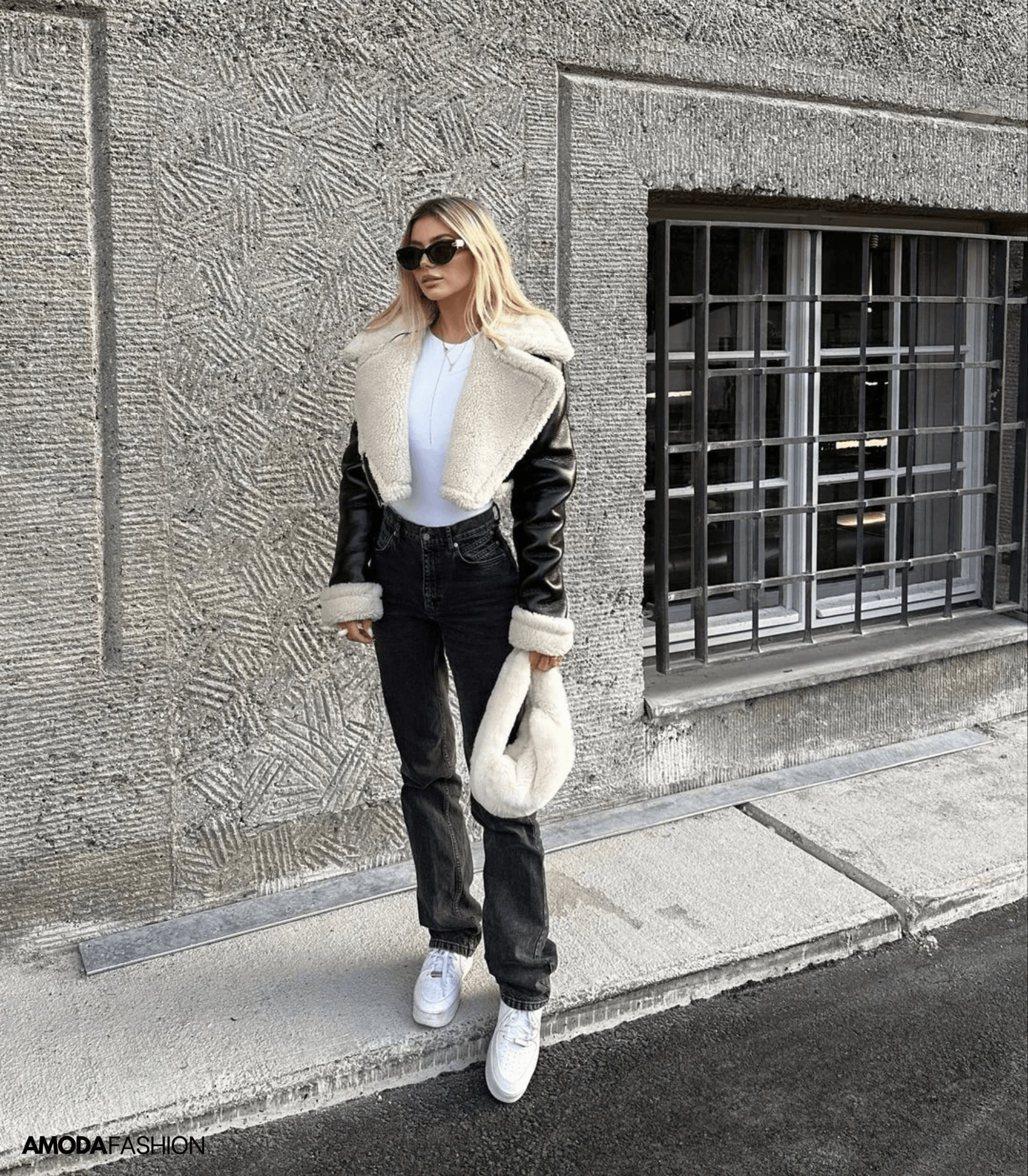 Festtoppar Dam Cropped Top Syntetiskt Läder Modern Chic-3