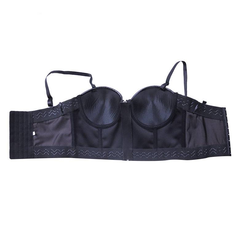 Dam Push-Up Korsett Top Polyester Spandex-5