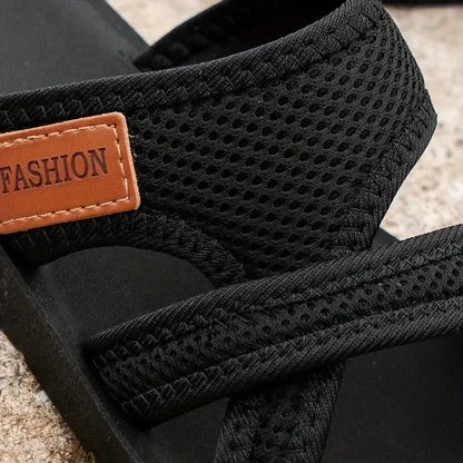Dam Sandaler Ortopedisk Design Syntetisk Läder för Hallux Valgus-3