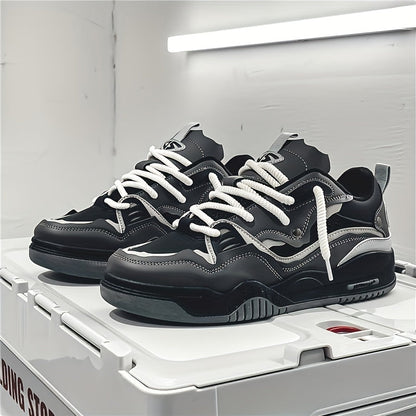 Herr Sneakers Skate Stil Geometrisk Syntetmaterial-3