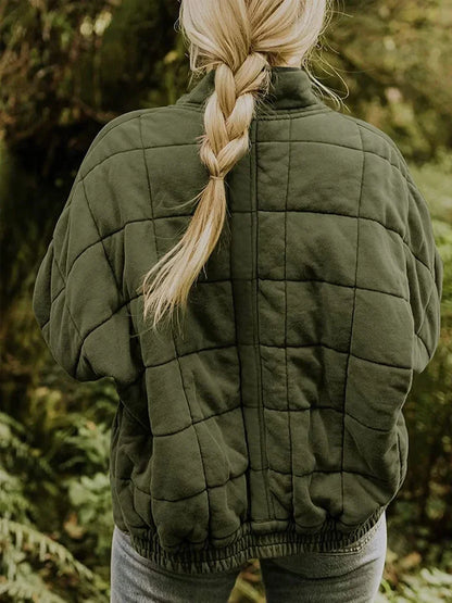 Mäns Vinterjacka Isolerande Vindtät Polyester-2
