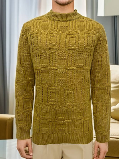 Dam Stickad Tröja Rund Halsringning 100% Bomull 5