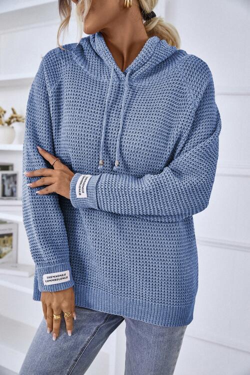 Avslappnad Dam Hoodie i Mjuk Bomull med Huva – Långa Ärmar, Normal Passform, Mångsidig Användning, Storlek S-XL 1