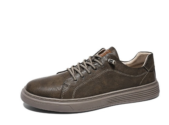 Herrskor Oxford Läder – Casual och Formell Stil med Vadderad Fotbädd och Hållbar Sula 3
