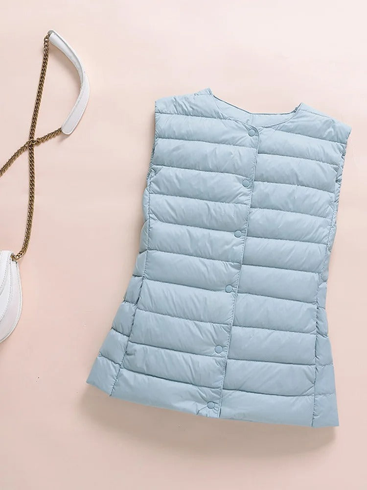 Dam Dunväst Ultralätt Vinter 2024-4