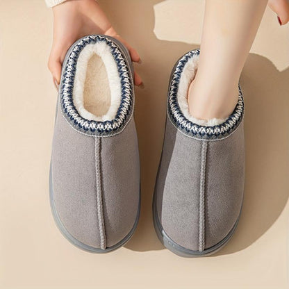 Dammode Tofflor Mjuka Slip-On Textil Komfort Inomhus-2