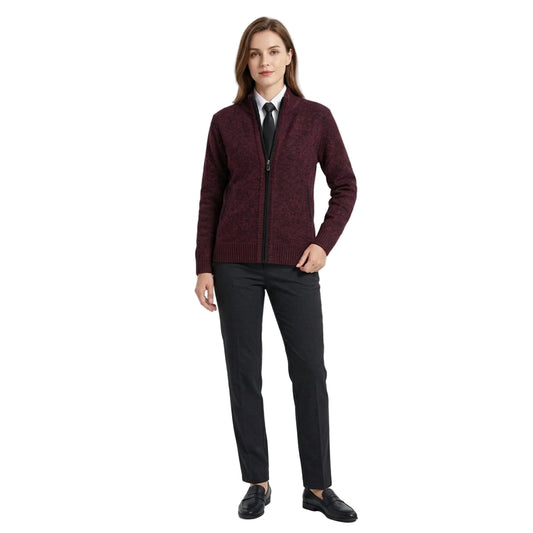 Dam Kardigan Glansig Polyester