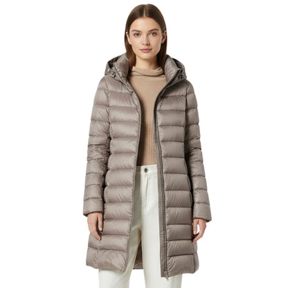 Damjacka Vinter Parka Lätt Polyester Andningsbar Tidlös Design