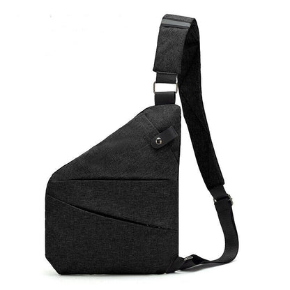 Unisex Crossbody Väska Vattentålig Robust Material Med Djupa Fickor 12