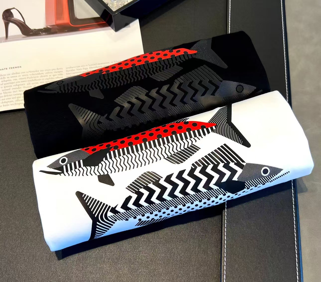 Dam Långärmad T-Shirt Rundhalsad 100% Bomull med Djurmönster-3