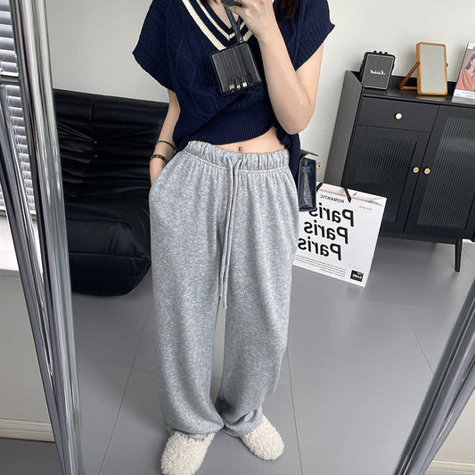 Snygga Byxor Dam Raka Snitt Polyester-1