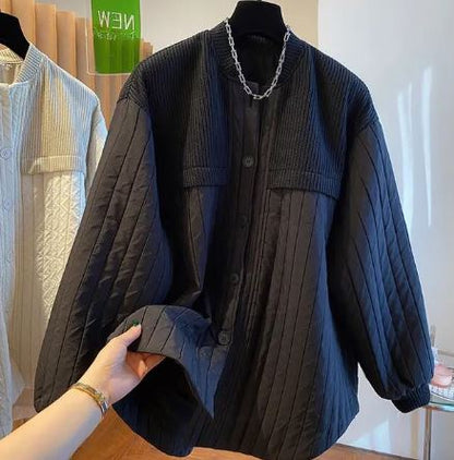 Dam Lång Vinterjacka Vattentät Överdimensionerad Trendig-2