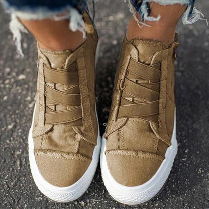 Variant image for Herr Sneakers Denim Med Dragkedja Casual Skor-25