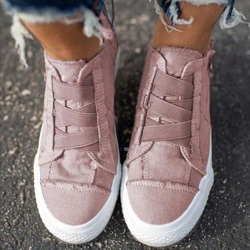 Variant image for Herr Sneakers Denim Med Dragkedja Casual Skor-17