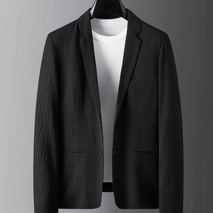 Herr Kostym Bröllop Modern Polyester Elegant Snitt-4