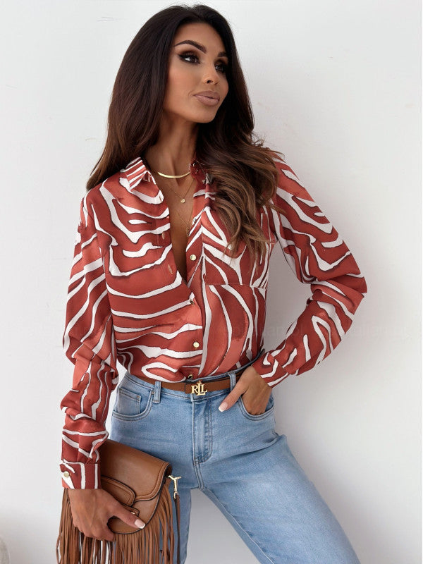 Damblus Satintryck Tidlös Design 2