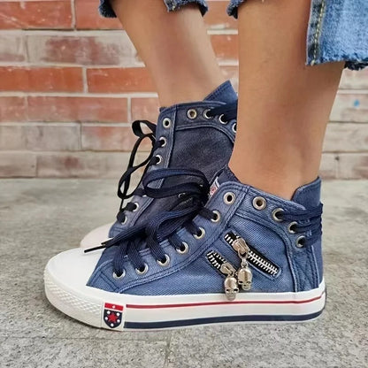 Variant image for Herr Sneakers Urban Stil med Blixtlås och Bekväm Sula-10