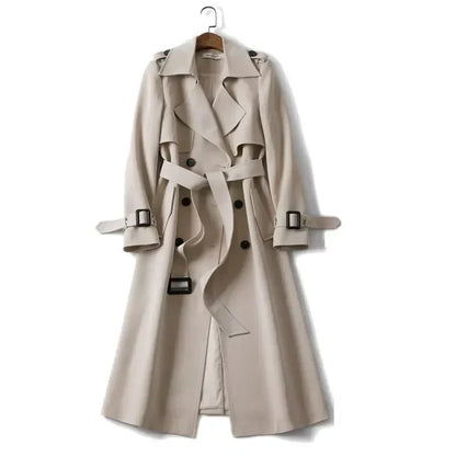 Variant image for Dam Trench Coat Vattentät Klassisk Stil-19