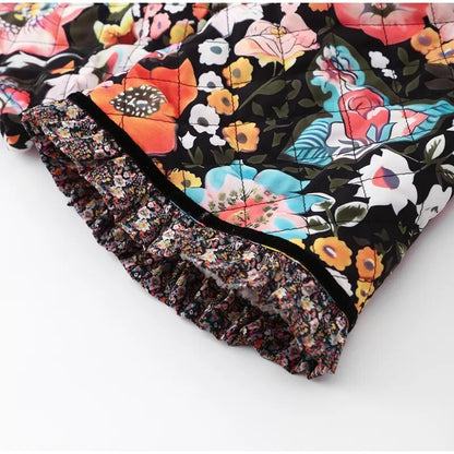 Damjacka Blommig Elegant Design Polyester-6