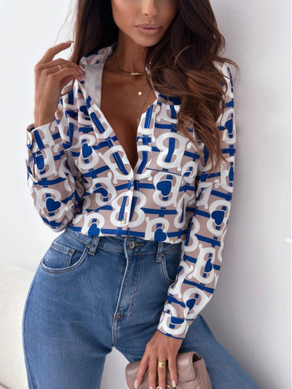 Damblus Satintryck Tidlös Design 10