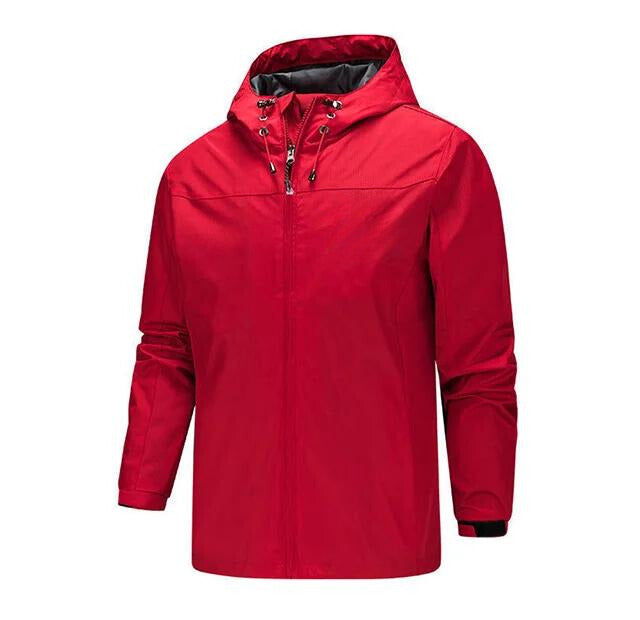 Variant image for Herr Regnjacka Klassisk Stil Vattentålig Polyester-9