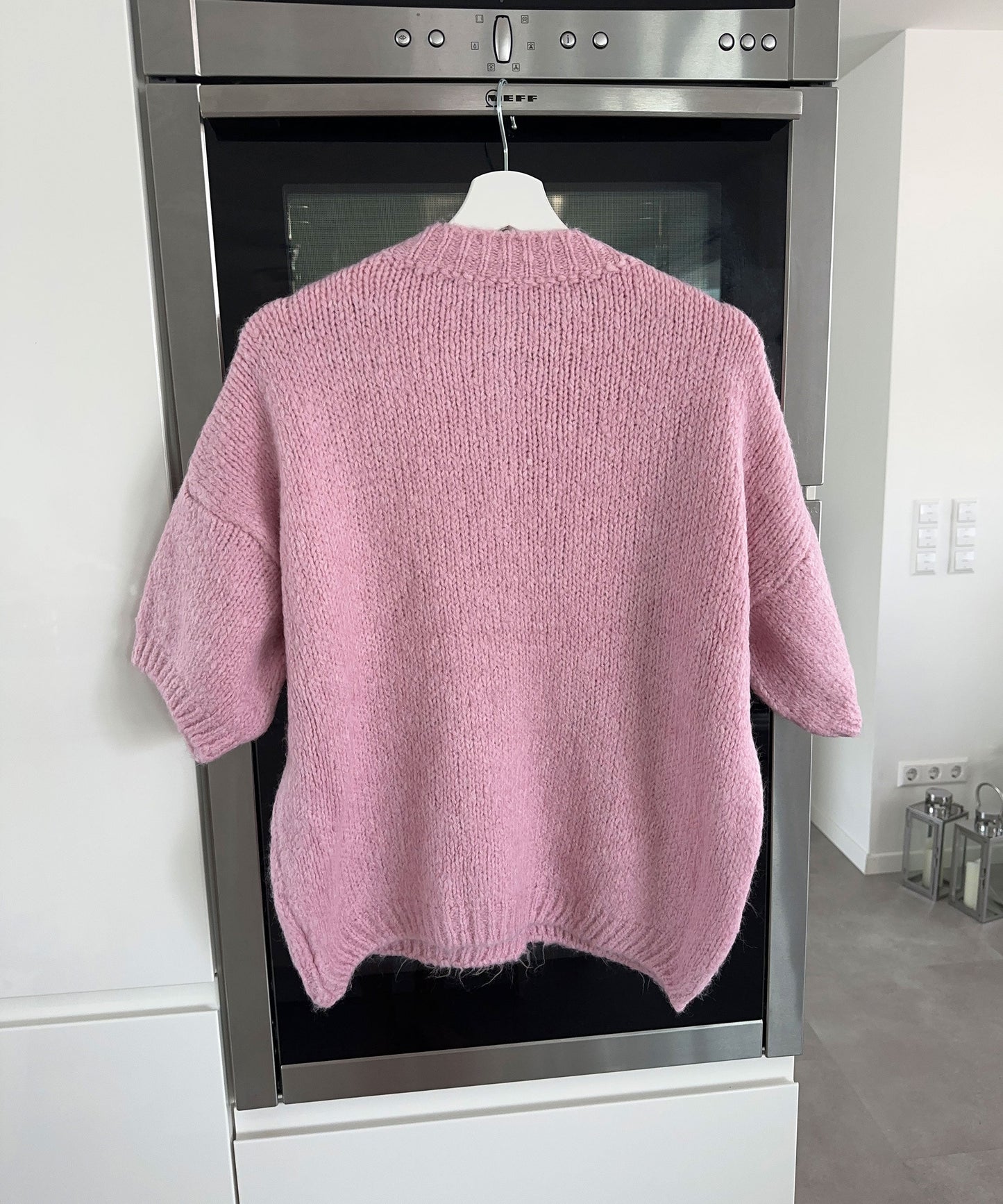Dam Topp Festlig Stretch Jersey Flexibel-4
