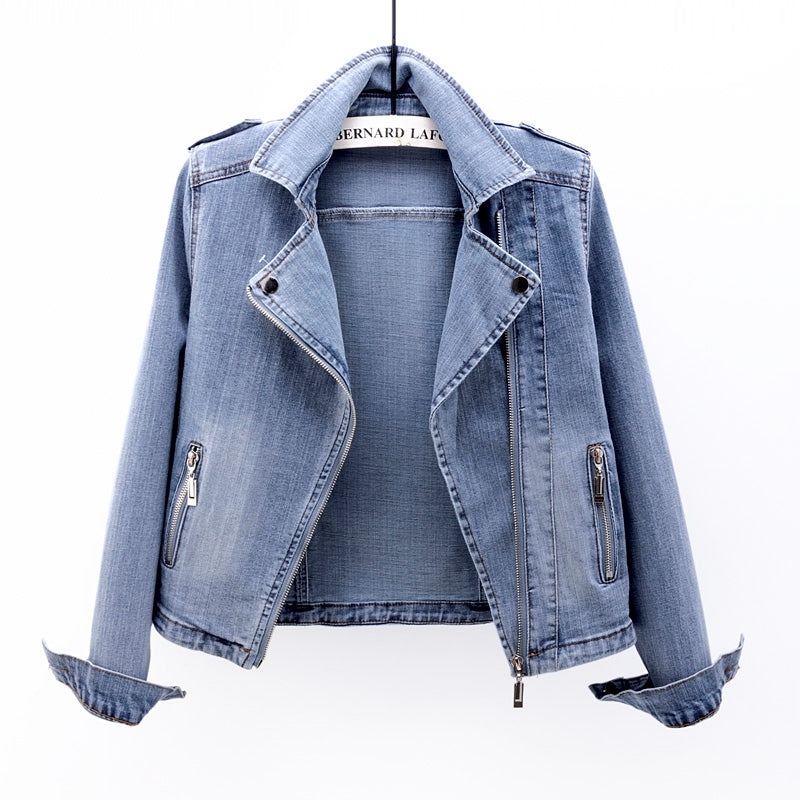 Variant image for Dam Jeansjacka Tvättad Denim Klassisk Oversize Style-1