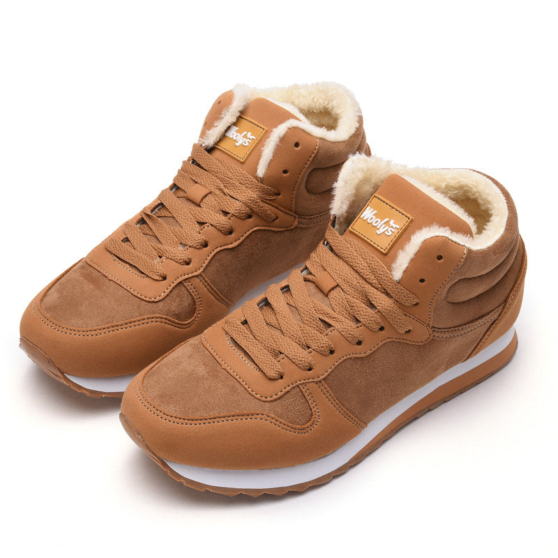 Variant image for Unisex Vinterstövlar Vattenavvisande Vegansk Mocka och Päls-53