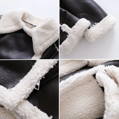 Damjacka Sherpa Edge Elegant Polyester för Damer-5
